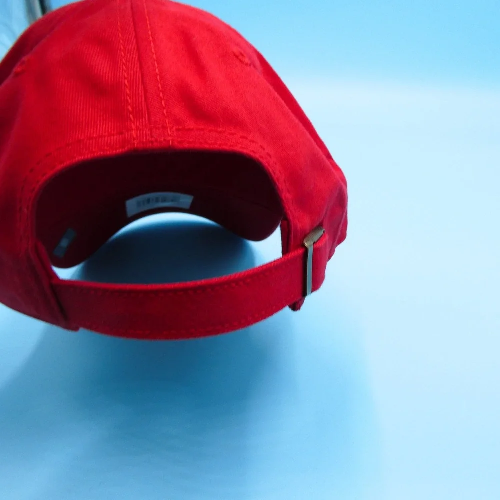 '47 Brand Cap Womens Adjustable Clean Up Chicago Bulls‎ Red Cotton Hat NBA